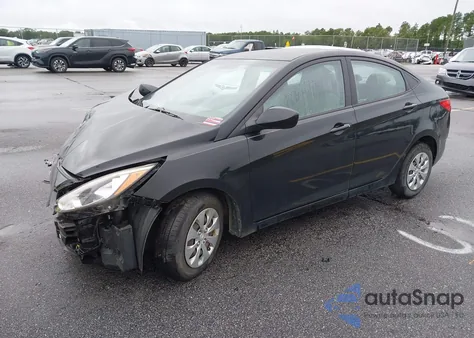 2017 Hyundai Accent Se from USA, damaged, VIN KMHCT4AEXHU333991